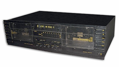 Стереофонический двухкассетный магнитофон "Астра М-113С" 